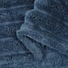 vidaXL Throw Blanket Navy Blue 240 x 220 cm Fleece