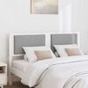 vidaXL Headboard Other White 160 cm Solid pine wood