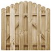 vidaXL Garden Gate Impregnated Pinewood 100x100 cm
