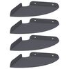 vidaXL Floating Shelf with Shelf 4 pcs Anthracite 18 x 18 x 2 cm