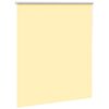 vidaXL Roller Blind Blackout Yellow 135x150 cm Fabric Width 131.6 cm Polyester