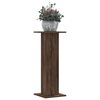 vidaXL Plant Stands 2 pcs Brown Oak 30x30x80 cm Engineered Wood