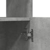 vidaXL Highboard Concrete Grey 63x33x140 cm Engineered Wood