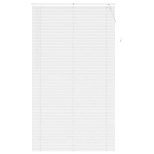 vidaXL Venetian Blind Manual Adjustable White 213 x 110 cm PVC