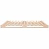 vidaXL Pallet Bed without Mattress Double Solid Wood