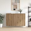 vidaXL Wall-Mounted Cabinet 2 pcs Artisan Oak 69.5 x 34 x 90 cm