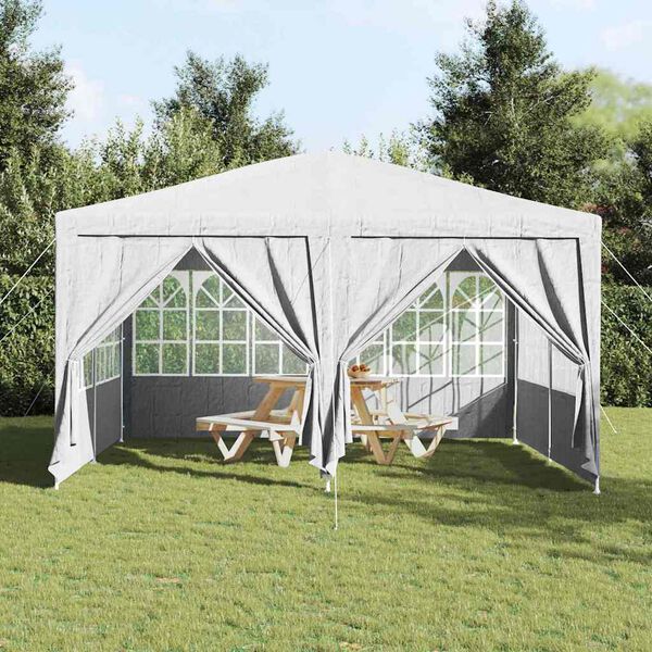 vidaXL Party Tent White 400 x 400 x 266 cm Polyethylene