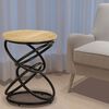 vidaXL End Table Solid Mango Wood 40x50 cm