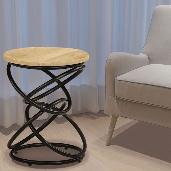 vidaXL End Table Solid Mango Wood 40x50 cm