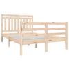 vidaXL Bed Frame without Mattress Small Double Solid Wood