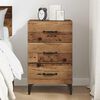 vidaXL Bedside Cabinet Old Wood 40 x 40.5 x 66 cm Engineered Wood