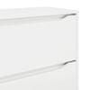 vidaXL Storage Cabinet High Gloss White 40 x 48 x 105 cm