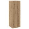 vidaXL TV Cabinet Set Wall-mounted 4 pcs Artisan oak 30.5 x 30 x 90 cm
