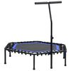 vidaXL Fitness Trampoline with Handle 122 cm