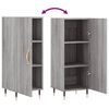 vidaXL Sideboard Grey Sonoma 34.5x34x90 cm Engineered Wood
