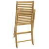 vidaXL Folding Garden Chairs 4 pcs 48.5x61.5x87 cm Solid Wood Acacia