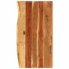 vidaXL Bathroom Vanity Top Solid Acacia Wood 100x52x3,8 cm