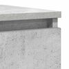 vidaXL Sideboard Concrete Grey 100x35x76 cm Engineered Wood