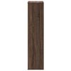 vidaXL Bookcase Brown Oak 50x25x105 cm Engineered Wood