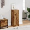 vidaXL Shoe Cabinet Old Wood 32x35x92 cm Engineered Wood