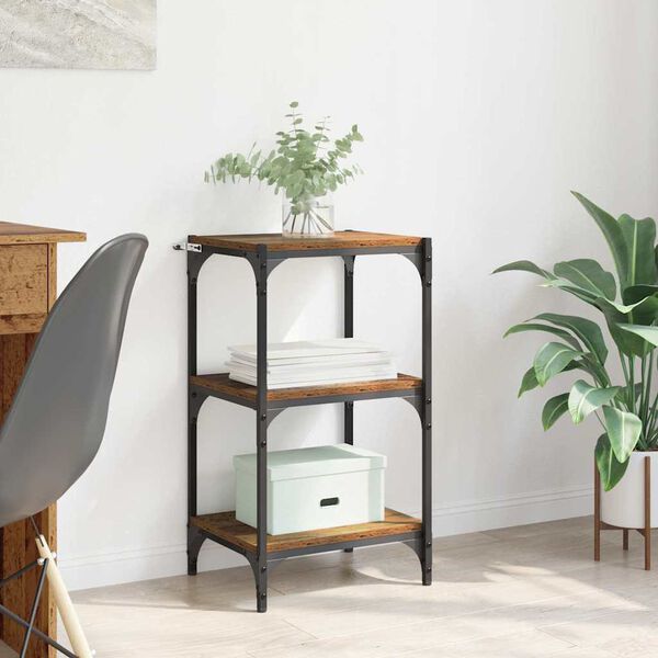 vidaXL Book Cabinet Old wood 40 x 33 x 70.5 cm Engineered wood