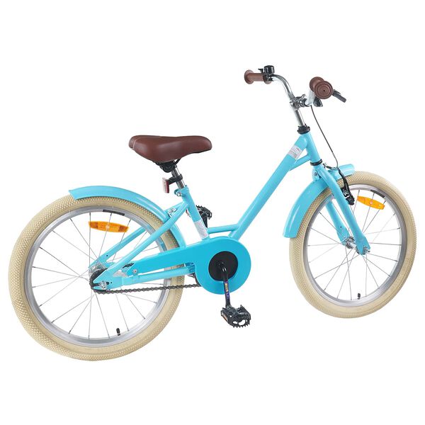 vidaXL Kids Bike 18'' for 5-7 Years Old Light Blue