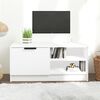 vidaXL TV Cabinet White 80x35x36,5 cm Engineered Wood