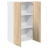 vidaXL Hanging Cabinet Sonoma Oak 60 x 31 x 100 cm Engineered Wood