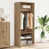 vidaXL Wardrobe Artisian Oak 80x50x200 cm Engineered Wood