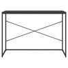 vidaXL Computer Desk Black 110x60x70 cm Engineered Wood