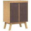 vidaXL Sink Base Cabinet with Shelf Olden Brown 114 x 43 x 73.5 cm