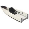 vidaXL Inflatable Kayak Black 424x81x31 cm Polyester