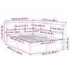vidaXL Bookcase Bed without Mattress 120x200 cm Solid Wood Pine