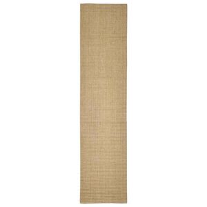 vidaXL Sisal Rug for Scratching Post 80x350 cm