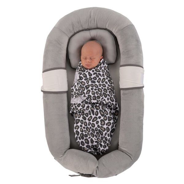 Bo Jungle Wrap Swaddling Blanket Leopard S
