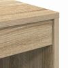 vidaXL Desk with Drawer 2 pcs Sonoma Oak