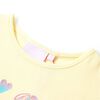 Kids' T-shirt Soft Yellow 104