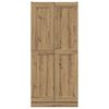vidaXL Highboard Artisan Oak 82.5x30.5x185 cm Engineered Wood