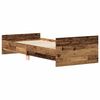 vidaXL Bed Frame without Mattress Old Wood 90x200 cm Engineered Wood