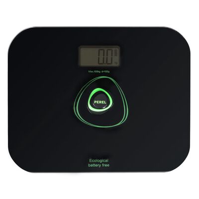 Perel Digital Bathroom Scale 150 kg Black