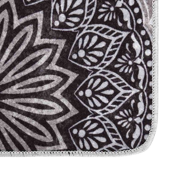 vidaXL Rug Washable 80x300 cm Multicolour Anti Slip