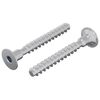 vidaXL Screw 2 pcs Zinc-coated 5 x 40 mm Iron