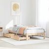 vidaXL Bed Frame with Drawers without Mattress 90x200 cm