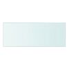 vidaXL Shelves 2 pcs Panel Glass Clear 40x15 cm