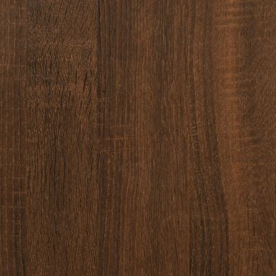 vidaXL Coffee Table Brown Oak 102x50x40 cm Engineered Wood