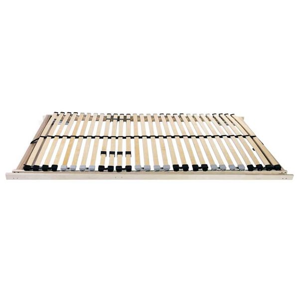 vidaXL Slatted Bed Base Brown 70 x 190 cm Solid beech wood