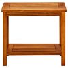 vidaXL Coffee Table 50x35x45 cm Solid Acacia Wood