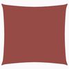 vidaXL Sunshade Sail Oxford Fabric Square 5x5 m Terracotta