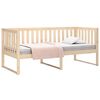 vidaXL Day Bed without Mattress 100x200 cm Solid Wood Pine