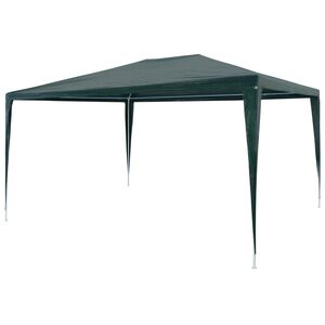 vidaXL Partytent | Green | Polyethylene, Steel | 3x4 m | UV-resistant materials
